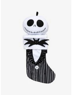 Best Pirce ๐ฏ The Nightmare Before โ Christmas Jack Skellington Plush Stocking ๐