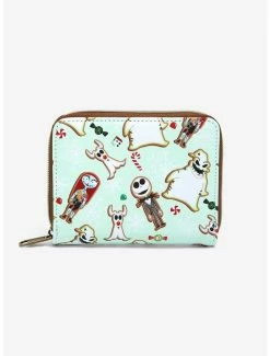 Deals 🤩 Loungefly The Nightmare Before ❄ Christmas Character Cookies Mini Wallet 🎁