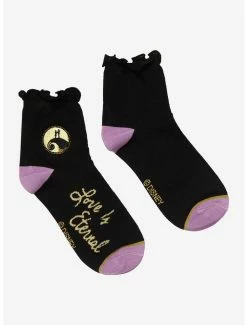 New ⌛ The Nightmare Before 🎅 Christmas Moon Ankle 🧦 Socks ✔️