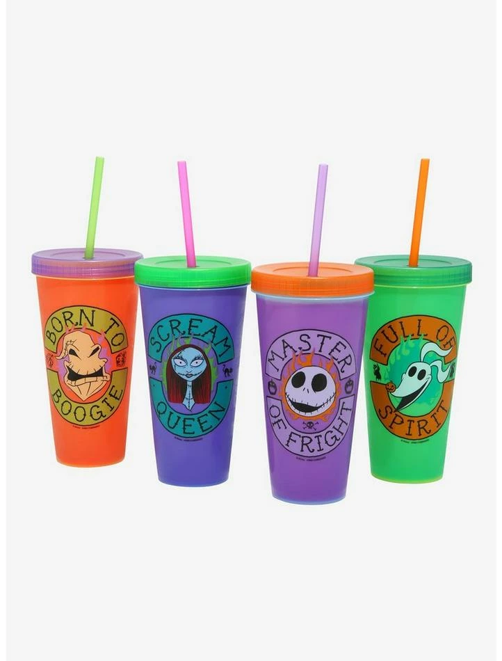 Brand new 🌟 The Nightmare Before 🎄 Christmas Color-Changing Travel Cup Set 🎉 - Image 2