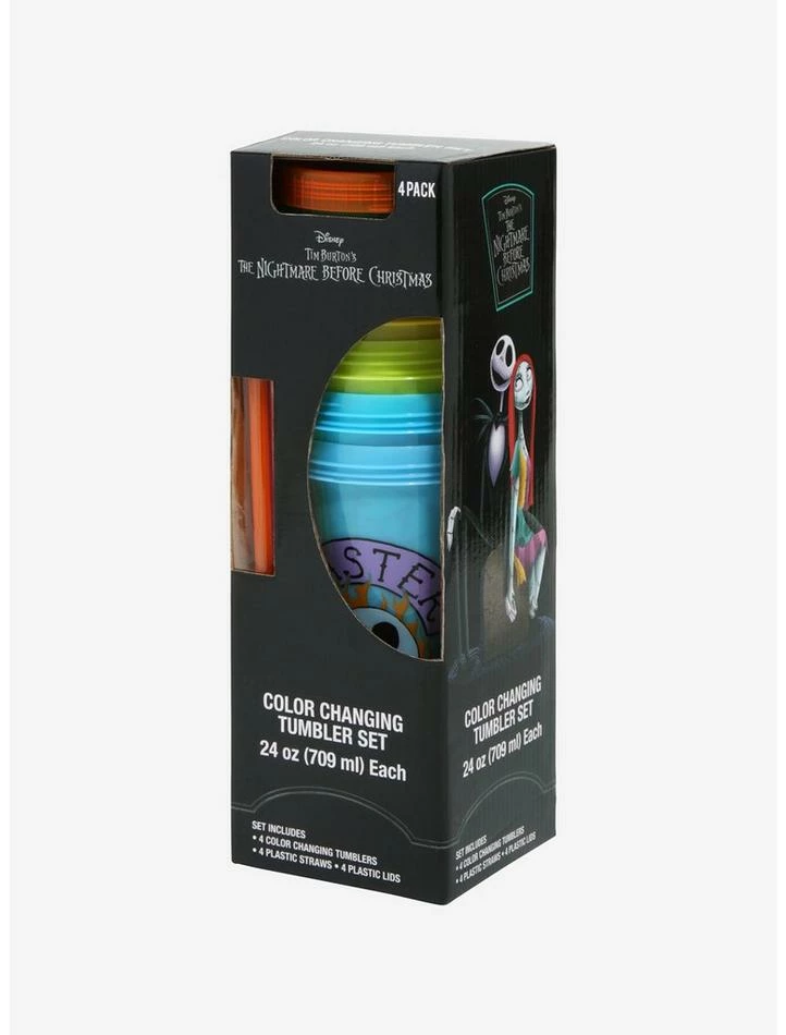 Brand new 🌟 The Nightmare Before 🎄 Christmas Color-Changing Travel Cup Set 🎉 - Image 3