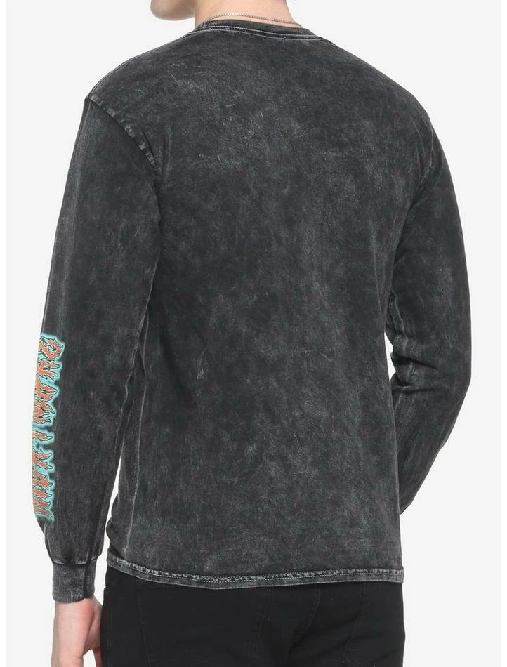 Best reviews of 😍 The Nightmare Before 🎁 Christmas Metal Dark Wash Long-Sleeve T-Shirt 🔥 - Image 3