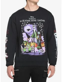 Hot Sale ⭐ The Nightmare Before 🎄 Christmas Holiday Icons Sweatshirt ⭐