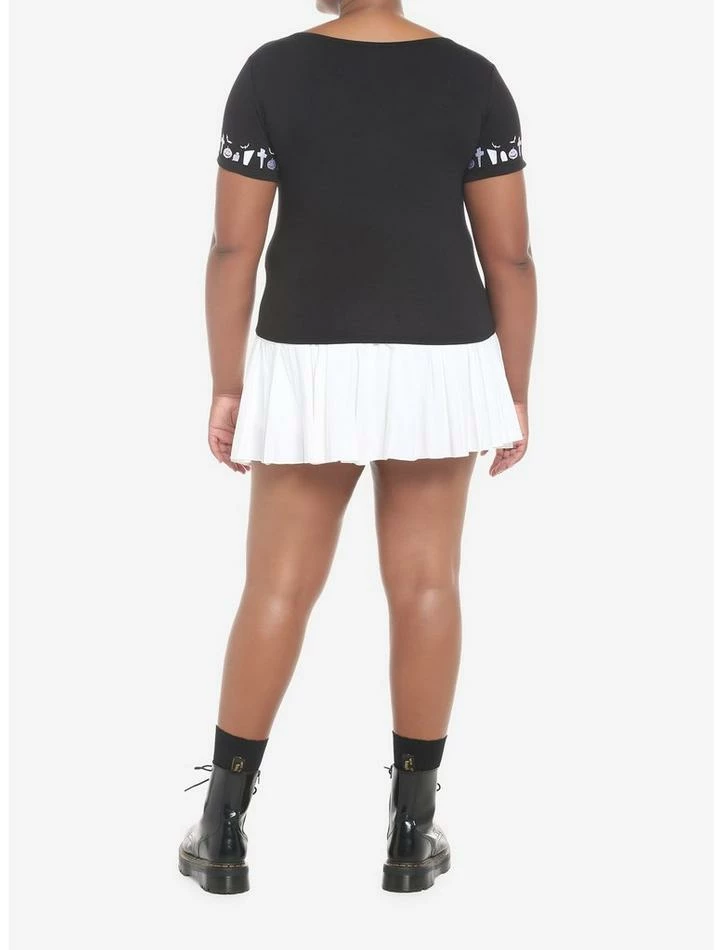 Brand new ๐ฏ The Nightmare Before ๐
Christmas Zero Lace-Up ๐ง Girls Top Plus Size ๐ - Image 3