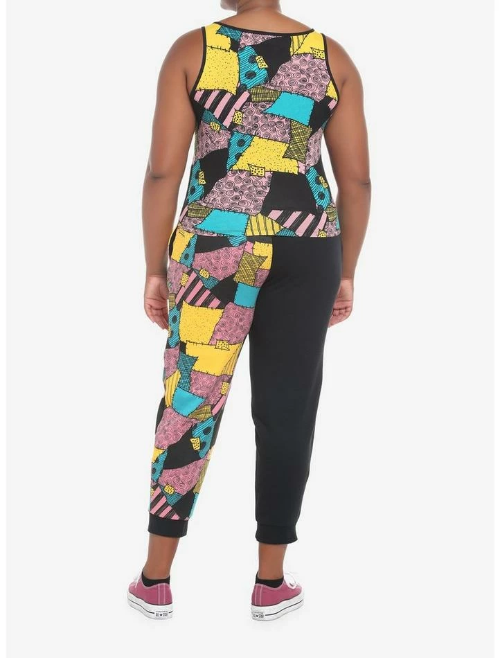 Best Pirce ๐ฏ The Nightmare Before ๐ Christmas Sally ๐ง Girls Crop Tank Top Plus Size ๐ - Image 3