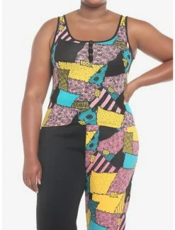 Best Pirce 💯 The Nightmare Before 🎁 Christmas Sally 👧 Girls Crop Tank Top Plus Size 🎁