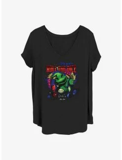 Deals 🔔 Disney The Nightmare Before 🎁 Christmas Oogie Dice 👧 Girls T-Shirt Plus Size 💯