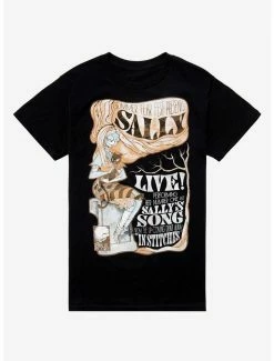 Flash Sale 🤩 The Nightmare Before 🎅 Christmas Sally Concert Boyfriend Fit 👧 Girls T-Shirt 💯