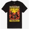 Cheapest ⌛ The Nightmare Before 🔔 Christmas Trio Poster T-Shirt 😉