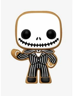 New ✔️ Funko The Nightmare Before 🎄 Christmas Pop! Gingerbread Jack Skellington Vinyl Figure Hot Topic 2022 Exclusive 😉