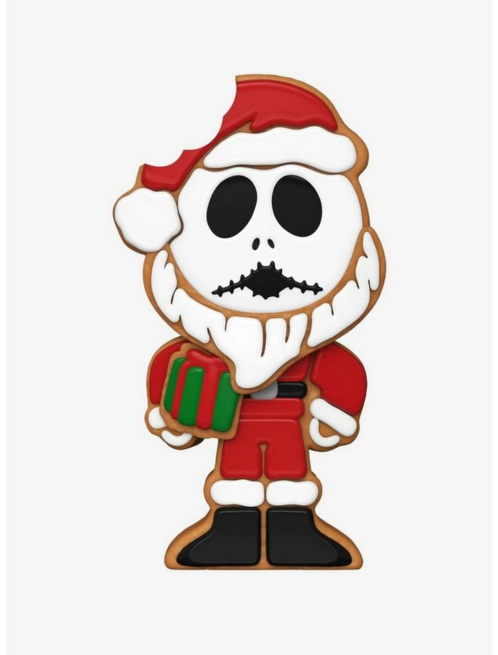 Deals ๐ Funko The Nightmare Before ๐ Christmas Soda Gingerbread Santa Jack Skellington Vinyl Figure Hot Topic 2022 Exclusive ๐ - Image 2