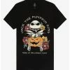 Buy 🧨 The Nightmare Before 🎁 Christmas Jack Floral 👧 Girls T-Shirt 🧨