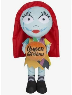 Cheap 🤩 Disney Nightmare Before 🎁 Christmas Big Head Sally Plush 19-inch Door Greeter 🧨