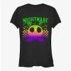 Budget 👍 Disney The Nightmare Before 🎁 Christmas Nightmare Sunset 👧 Girls T-Shirt 💯