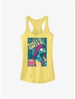 Deals ⭐ Disney The Nightmare Before 🎄 Christmas Fear Fest Sally 👧 Girls Tank 🥰