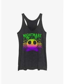 Hot Sale 🥰 Disney The Nightmare Before ❄ Christmas Nightmare Sunset 👧 Girls Tank 🌟