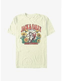 Buy 🔔 Disney The Nightmare Before 🔔 Christmas Jack and Sally T-Shirt 🤩