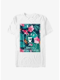 Coupon 👏 Disney The Nightmare Before ❄ Christmas Tropical Zero T-Shirt 🥰