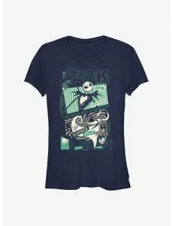 Best deal 😀 Disney The Nightmare Before 🔔 Christmas ☀️ Summer Fear Fest Jack Zero 👧 Girls T-Shirt ⌛