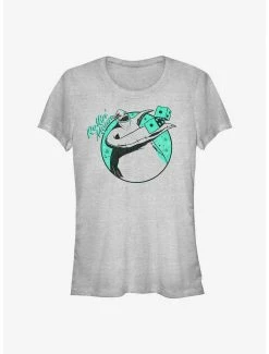 Deals 🔥 Disney The Nightmare Before 🎅 Christmas Boogie Rollin' Mean 👧 Girls T-Shirt 🥰