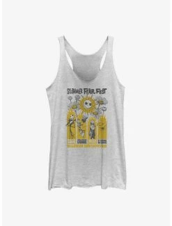Buy ⌛ Disney The Nightmare Before 🎁 Christmas 🌞 Summer Fear Fest Poster 👧 Girls Tank ❤️