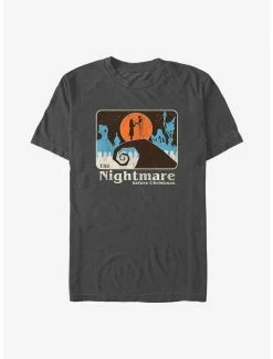 Wholesale 💯 Disney The Nightmare Before ❄ Christmas Moonlit Lovers Jack and Sally T-Shirt 🧨