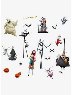 Promo 🎉 Disney Nightmare Before 🎄 Christmas Peel & Stick Wall Decals ⌛