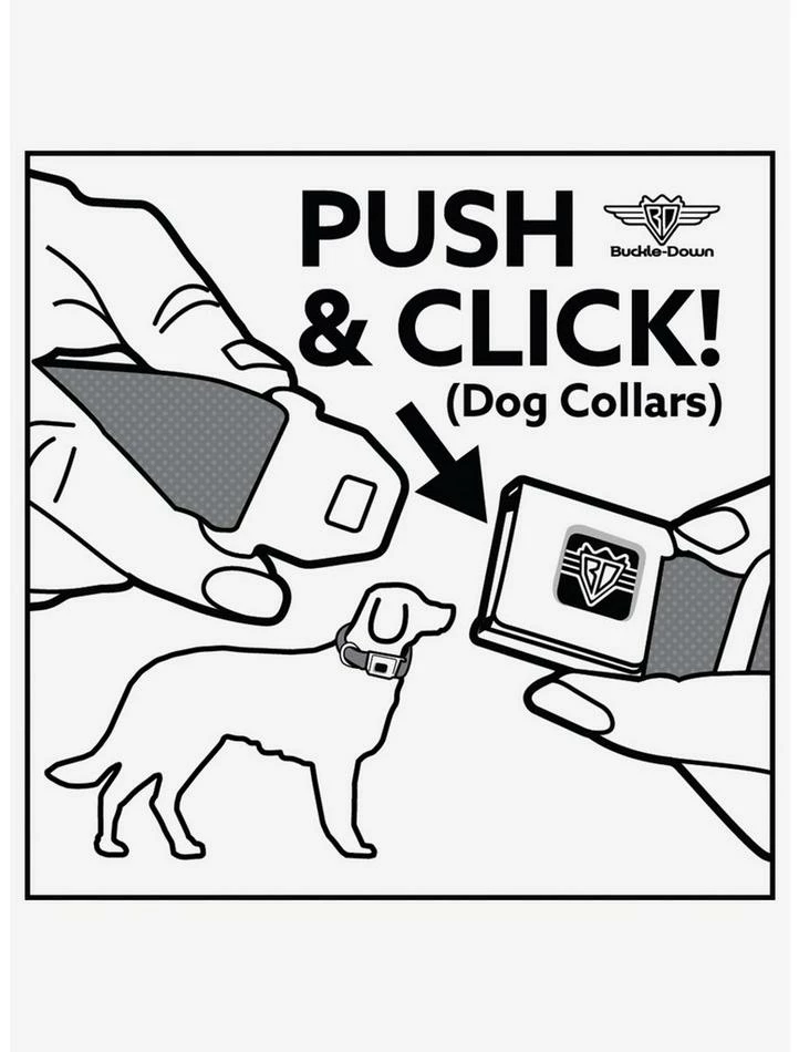 Cheap โค๏ธ Disney Nightmare Before โ Christmas Character Group Cemetery Seatbelt Buckle ๐ Dog Collar ๐คฉ - Image 4