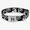 Best Sale 😀 Disney Nightmare Before 🎅 Christmas Zero Expressions Seatbelt Buckle 🐶 Dog Collar 🔔