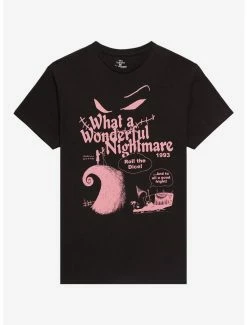 Buy ⭐ The Nightmare Before 🎄 Christmas Wonderful Nightmare T-Shirt 🌟