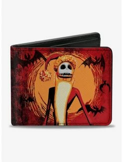 Deals 🤩 The Nightmare Before 🎄 Christmas Claws Bifold Wallet 👍