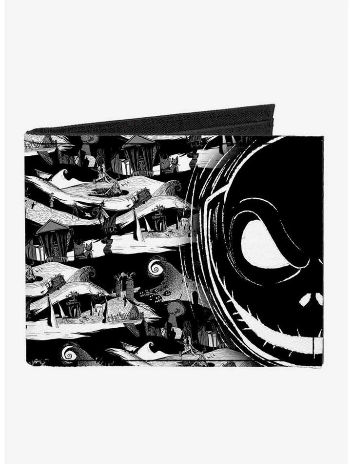 Buy ๐ The Nightmare Before ๐ Christmas Town Bifold Wallet ๐