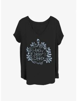 Top 10 🎁 Disney The Nightmare Before 🎁 Christmas Deadly Nightshade 👧 Girls T-Shirt Plus Size 😉