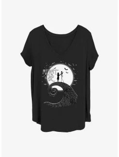 Best reviews of 🧨 Disney The Nightmare Before 🎅 Christmas Meant To Be 👧 Girls T-Shirt Plus Size 😍