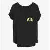 Discount 🎁 Disney The Nightmare Before 🎄 Christmas Oogie Boogie Pocket 👧 Girls T-Shirt Plus Size 🤩