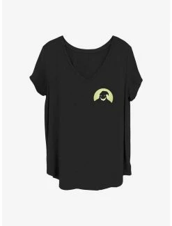 Discount 🎁 Disney The Nightmare Before 🎄 Christmas Oogie Boogie Pocket 👧 Girls T-Shirt Plus Size 🤩