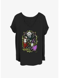 Hot Sale 🥰 Disney The Nightmare Before 🎅 Christmas Boogie Gang 👧 Girls T-Shirt Plus Size 🎁