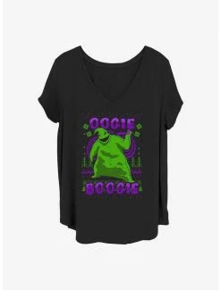 Discount 🛒 Disney The Nightmare Before 🎁 Christmas Oogie Boogie 🎁 Christmas 👧 Girls T-Shirt Plus Size 😍