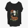 Discount 💯 Disney The Nightmare Before ❄ Christmas Jack The Pumpkin King 👧 Girls T-Shirt Plus Size 🌟