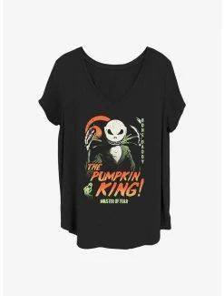 Discount 💯 Disney The Nightmare Before ❄ Christmas Jack The Pumpkin King 👧 Girls T-Shirt Plus Size 🌟
