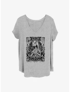 Budget 🧨 Disney The Nightmare Before ❄ Christmas Sally Scream Queen 👧 Girls T-Shirt Plus Size 👏