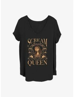 Wholesale ✨ Disney The Nightmare Before 🎄 Christmas Scream Queen 👧 Girls T-Shirt Plus Size 🤩