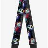 Outlet ⌛ The Nightmare Before 🎁 Christmas Jack Sally Pose Electric Glow Guitar Strap 👍