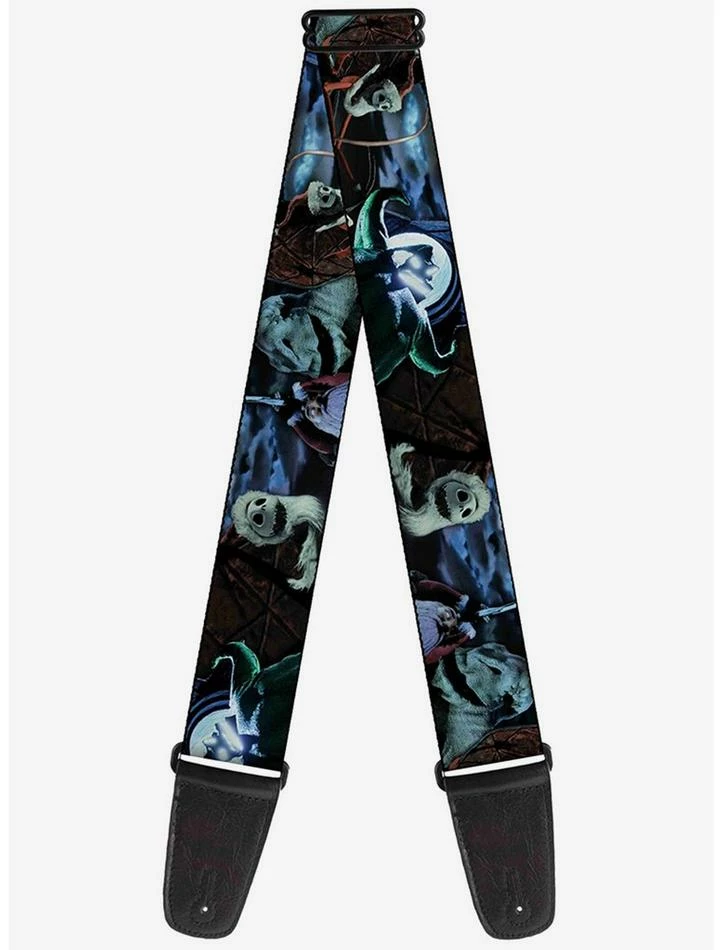 Hot Sale ๐งจ The Nightmare Before โ Christmasjack Oogie Boogie Santa Scene Guitar Strap ๐