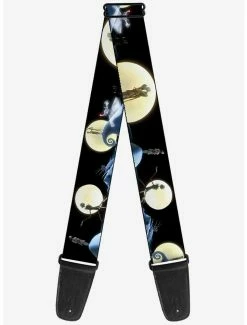 Best reviews of ⭐ The Nightmare Before 🎄 Christmas Jack Sally Moon Guitar Strap 😍
