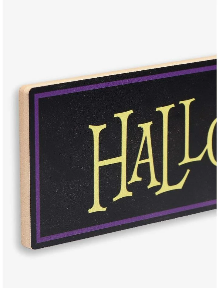 New 🛒 Disney The Nightmare Before 🔔 Christmas 🎃 Halloween Town Jack Skellington Arrow Wood Wall Decor 😉 - Image 4