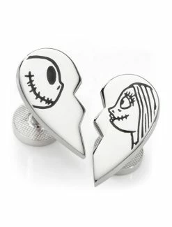 Cheap 🔥 Disney The Nightmare Before 🎄 Christmas Jack & Sally Simply Meant to Be Cufflinks ✨