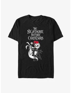 Best Pirce 😀 Disney The Nightmare Before 🎅 Christmas Jack and Zero T-Shirt 🛒