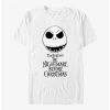 Cheapest ❤️ Disney The Nightmare Before 🎄 Christmas Jack Face T-Shirt 💯