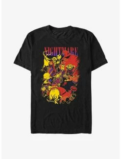 Cheap 🤩 Disney The Nightmare Before 🎄 Christmas Spook Squad T-Shirt 🥰